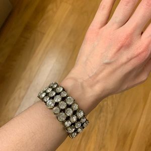 J. Crew Rhinestone Bracelet.